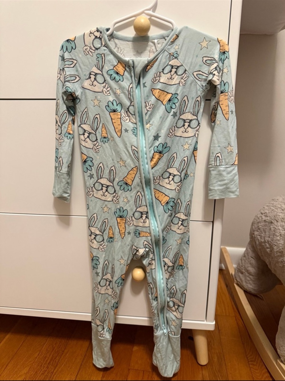 Bunny bamboo zippy